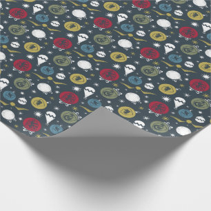 Holiday HOGWARTS™ House Bauble Pattern Wrapping Paper