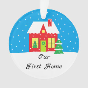 "Holiday Home" Christmas Ornament