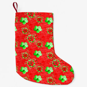 Holiday Honu Turtles Small Christmas Stocking