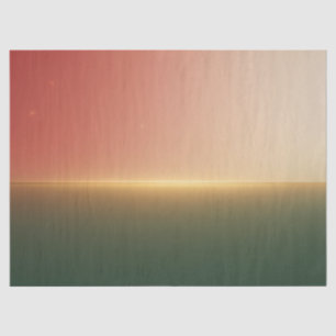 Holiday Horizon Glow Gradient Christmas Tissue Paper