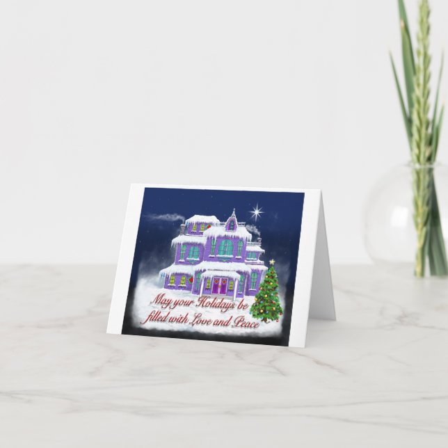 Holiday House Card (Front)