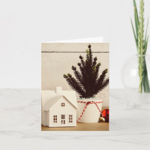Holiday House Greeting Card