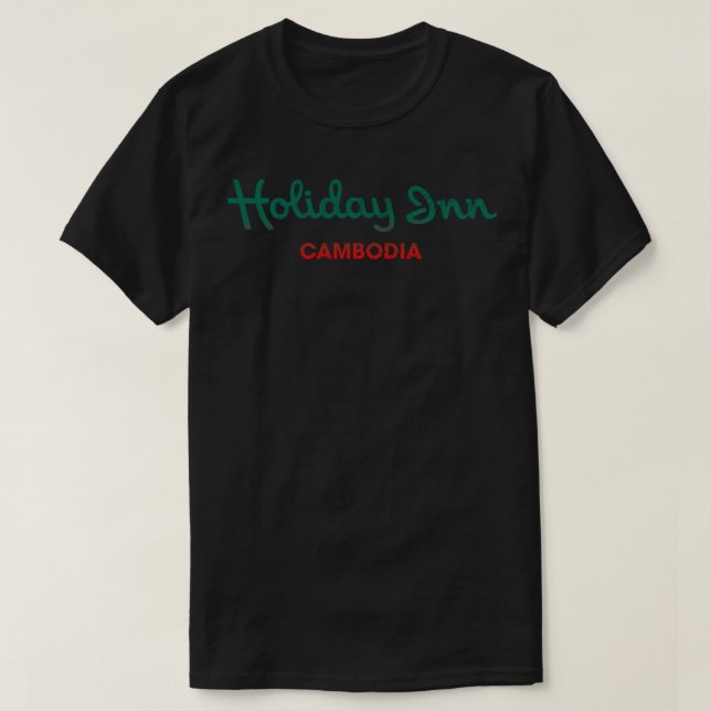 Holiday In Cambodia T-Shirt (Design Front)