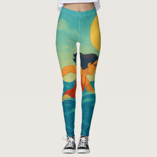Holiday is leggings