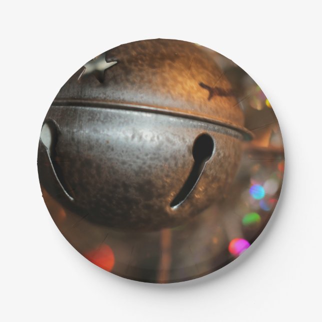 Holiday jingle paper plate (Front)