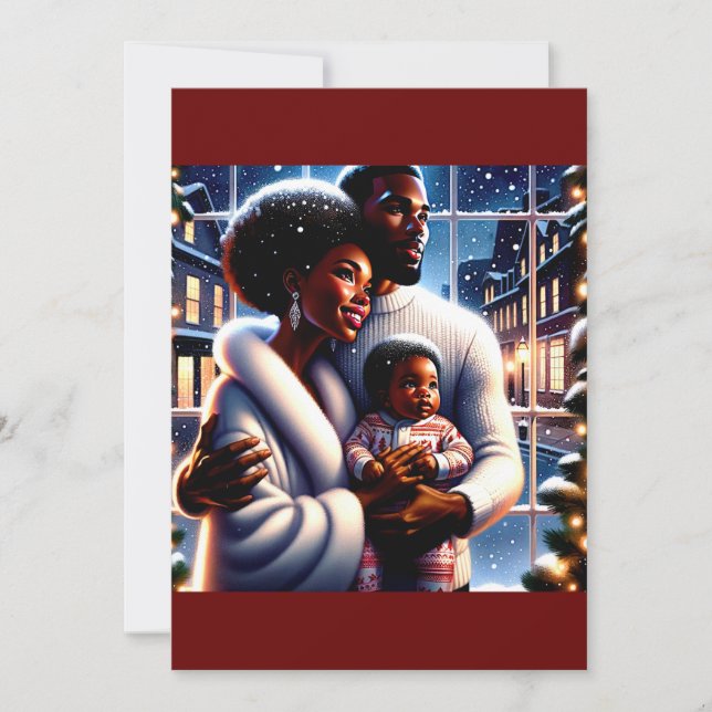 Holiday Joy: A Young Family's Christmas Shopping A (Front)