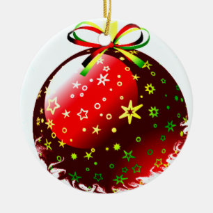 Holiday Joy_ Ceramic Tree Decoration
