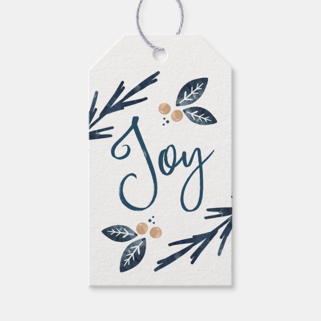 Holiday Joy, Gift Tags (Front)