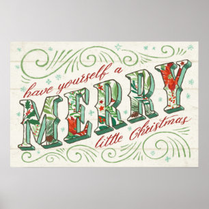 Holiday Joy   Merry Little Christmas Poster
