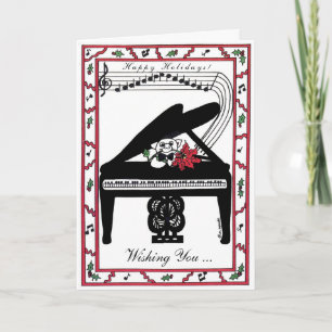 Holiday joy on a grand scale card