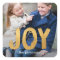 Holiday Joy Photo Holiday Sticker/ Envelope Seal