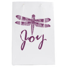 Holiday Joy Purple Dragonfly