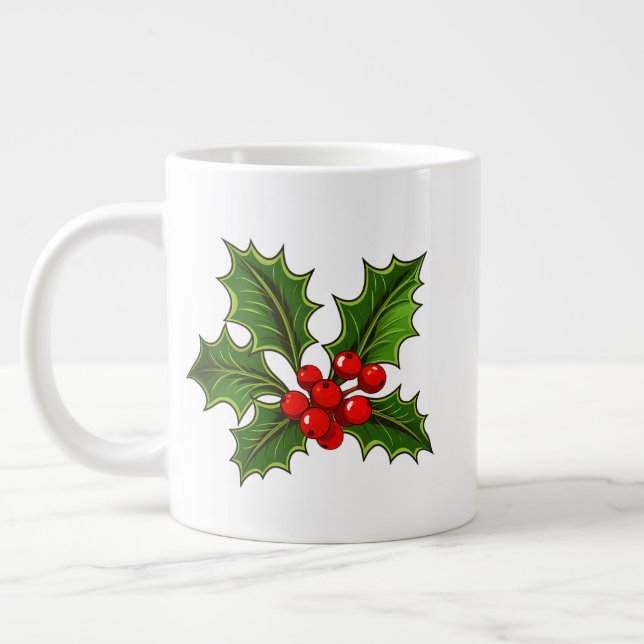 Holiday Jumbo Mug (Left)