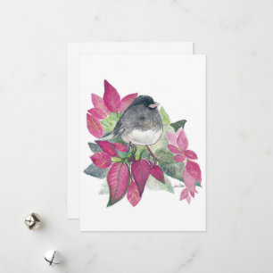 Holiday Junco Bird Art