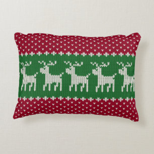 Holiday Knit No. 01 Decorative Cushion