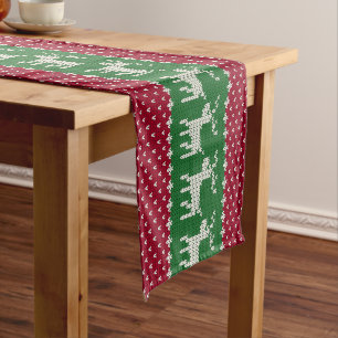 Holiday Knit No. 01 Short Table Runner