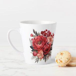 Holiday latte mug