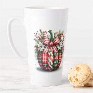 Holiday latte mug