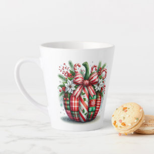 Holiday latte mug