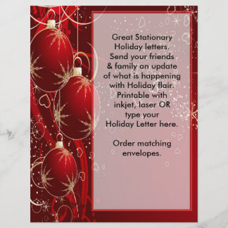 Holiday Letter Christmas to friends & family