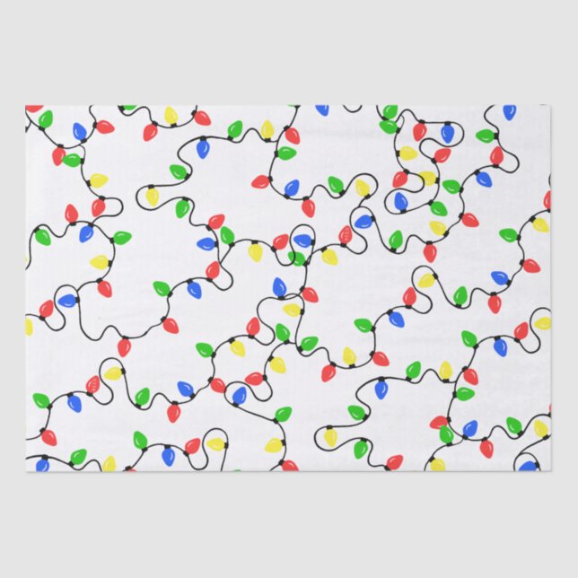 Holiday Lights Tissue Paper (Front)