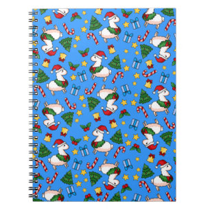 Holiday Llama Madness Notebook