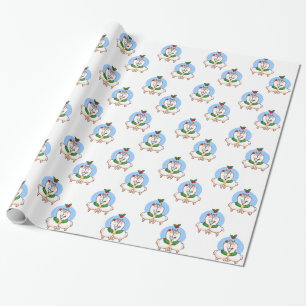 Holiday Love Llamas Wrapping Paper