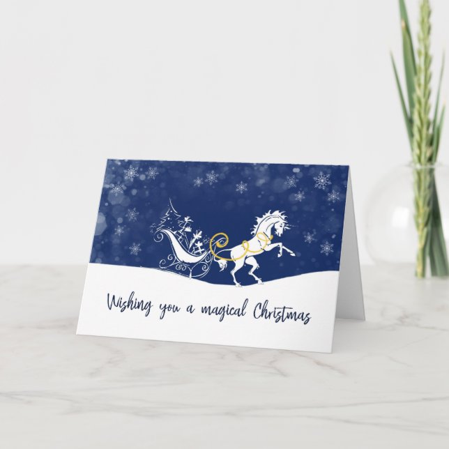 HOLIDAY MAGIC Greeting Card (Front)