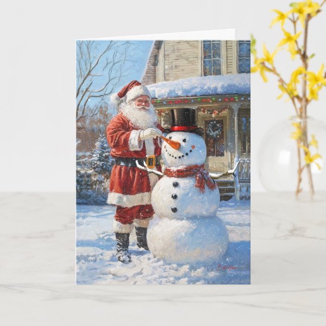 Holiday Magic in the Making Card (Yellow Flower)
