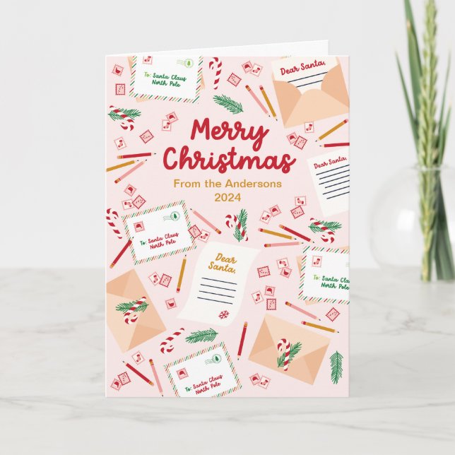 Holiday Mail & Letters to Santa - Merry Christmas (Front)