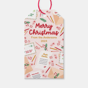 Holiday Mail & Letters to Santa - Merry Christmas Gift Tags