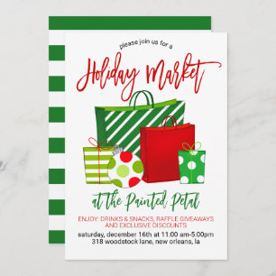 Holiday Market Invitation