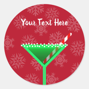 Holiday Martini sticker