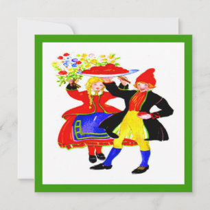 Holiday meal Dutch Card