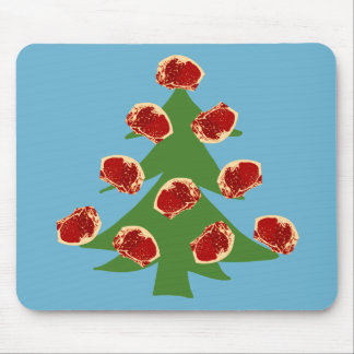 Holiday Meat Tree Mouse Pad