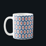 Holiday Modern Geometric Pattern Coffee Mug<br><div class="desc">You can find additional coordinating items in our "Hanukkah Gifts and a Menorah" collection.</div>
