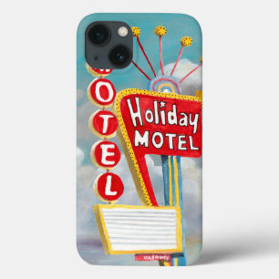 Holiday Motel Sign iPhone 13 Case