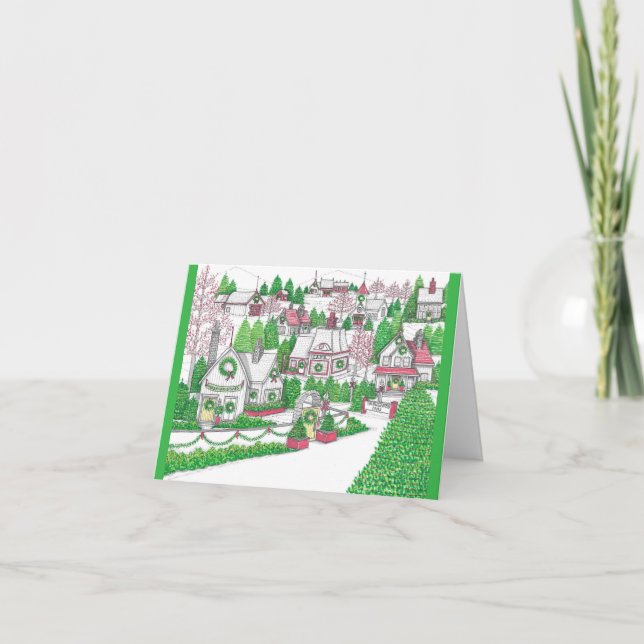 Holiday Mountain Village Card (Front)
