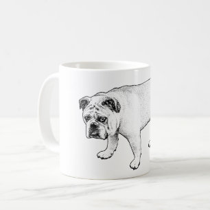 Holiday Mug, Dotted Dog Cheer Coffee Mug