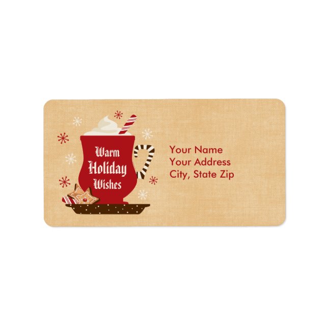 Holiday Mug Label (Front)