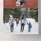 Holiday newsletter family update Christmas card