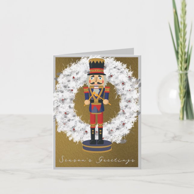 Holiday Nutcracker  Card (Front)