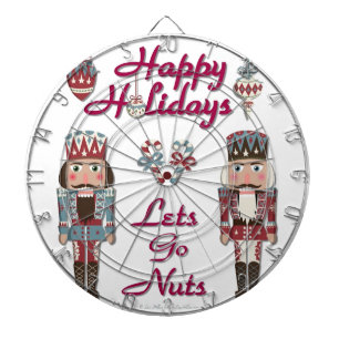 Holiday Nutcracker Lets Go Nuts Dartboard