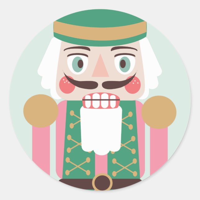 Holiday Nutcracker Stickers (Front)