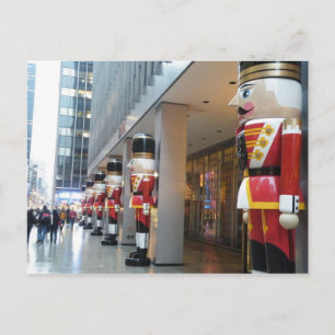 Holiday Nutcrackers NYC Postcard