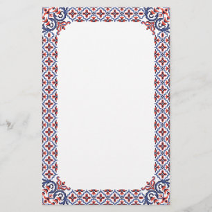 Holiday old frame stationery