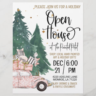 Holiday Open House Flyer