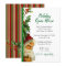 Holiday Open House Green Glitter Santa Holly