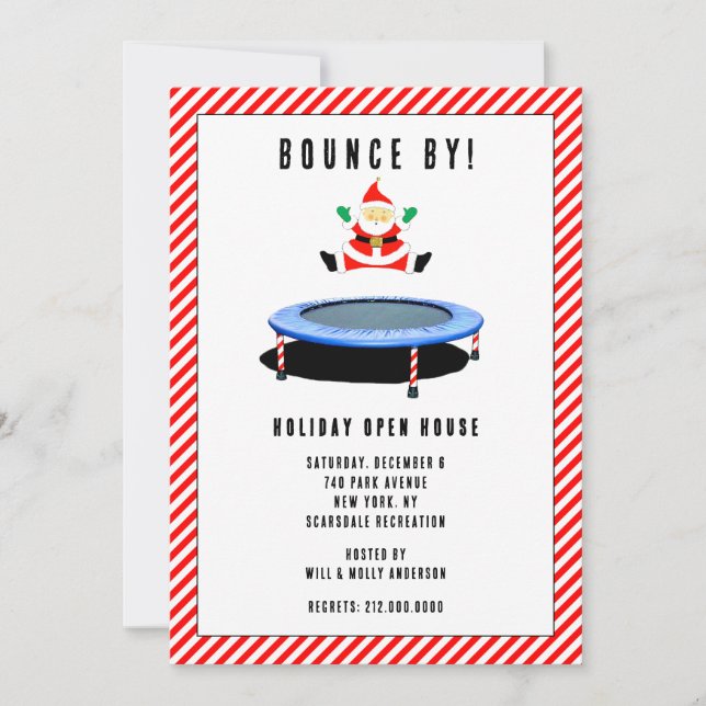 Holiday Open House Invitation (Front)