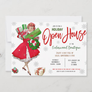 Holiday Open House Invitation